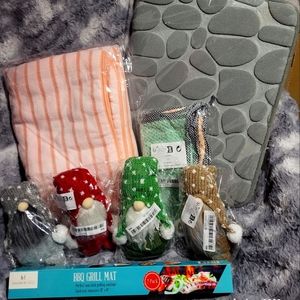 Bath towel, bath mat, grill mat ETC. Bundle